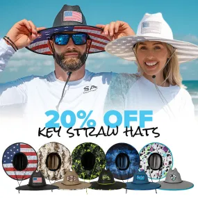 20% OFF KEYS STRAW HATS