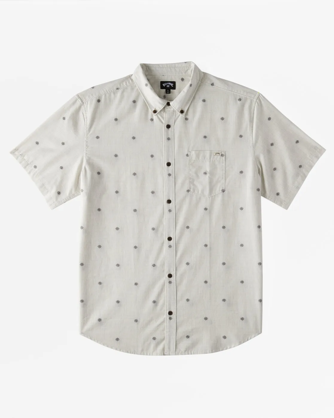 Boys 2-7 All Day Jacquard Short Sleeve Shirt - Chino