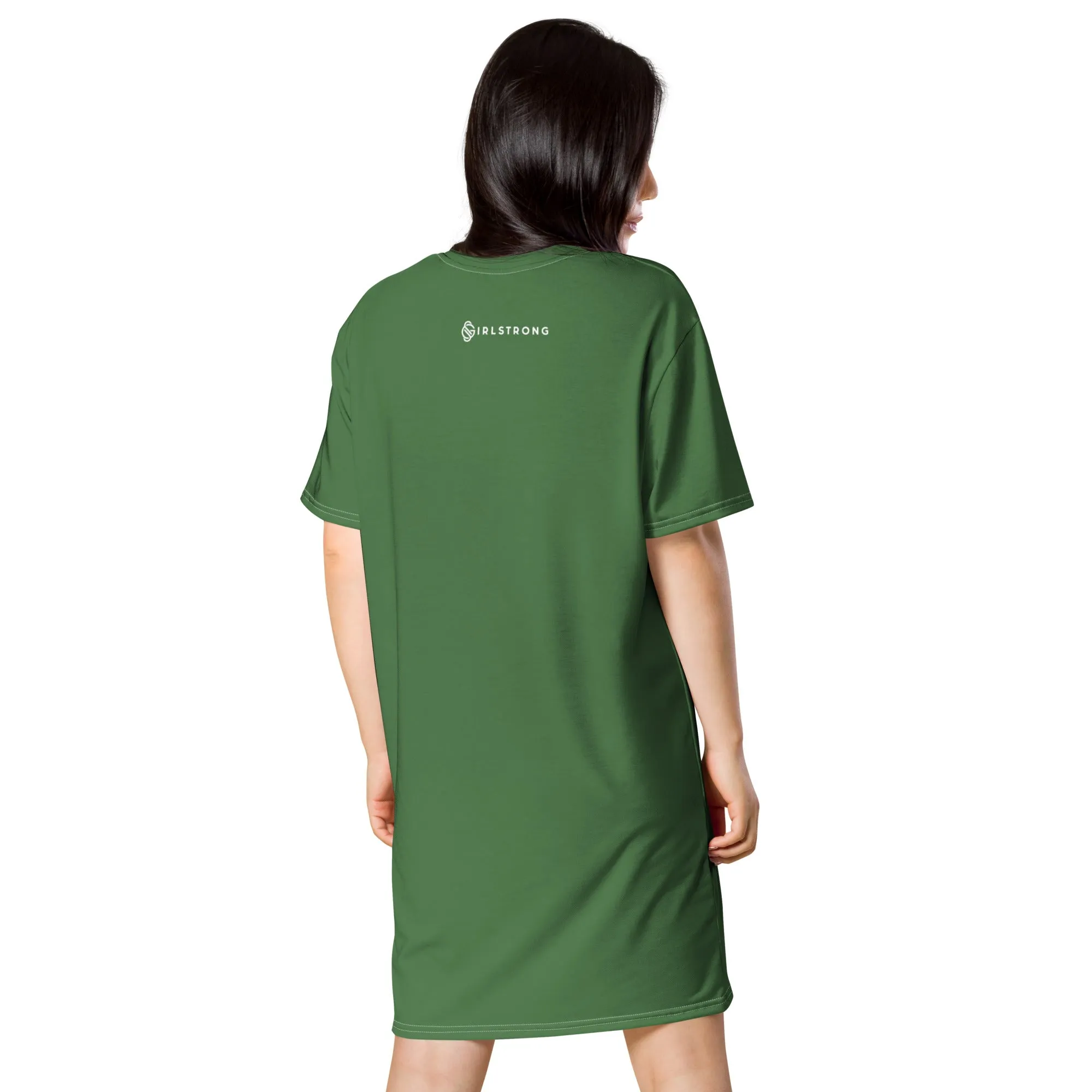 HOT SHOT, T-SHIRT DRESS WATERCRESS GIRLSTRONG