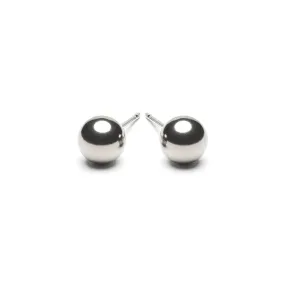 Large Ball Stud Earrings