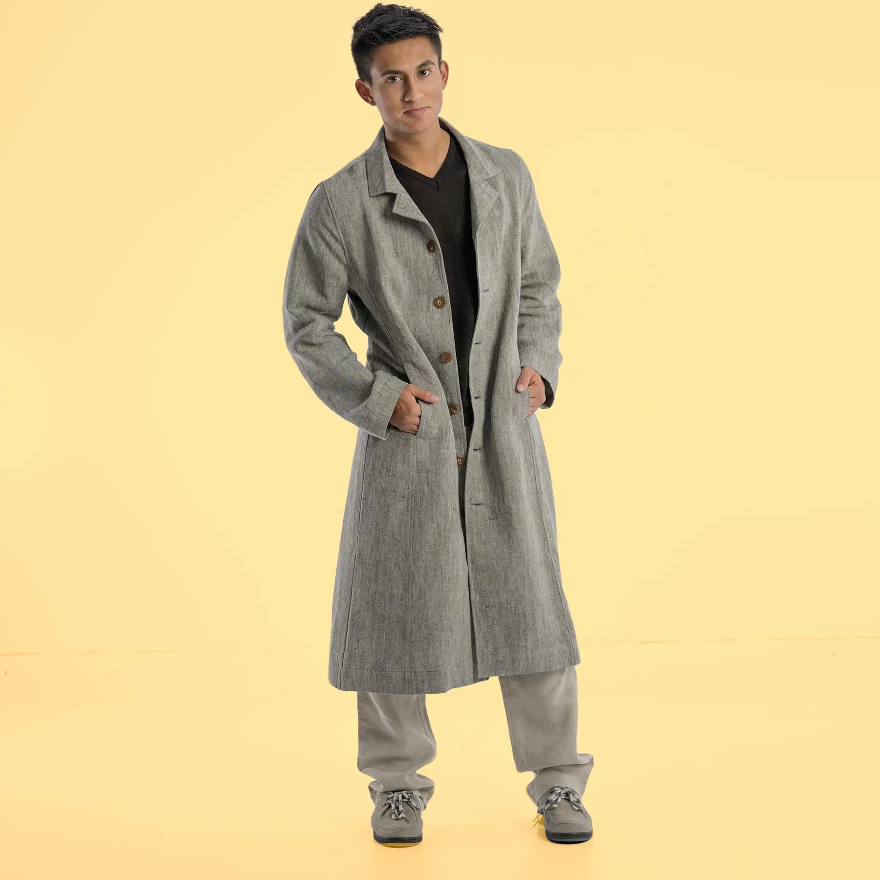 MATRIX 100% Organic Hemp Coat (Unisex)