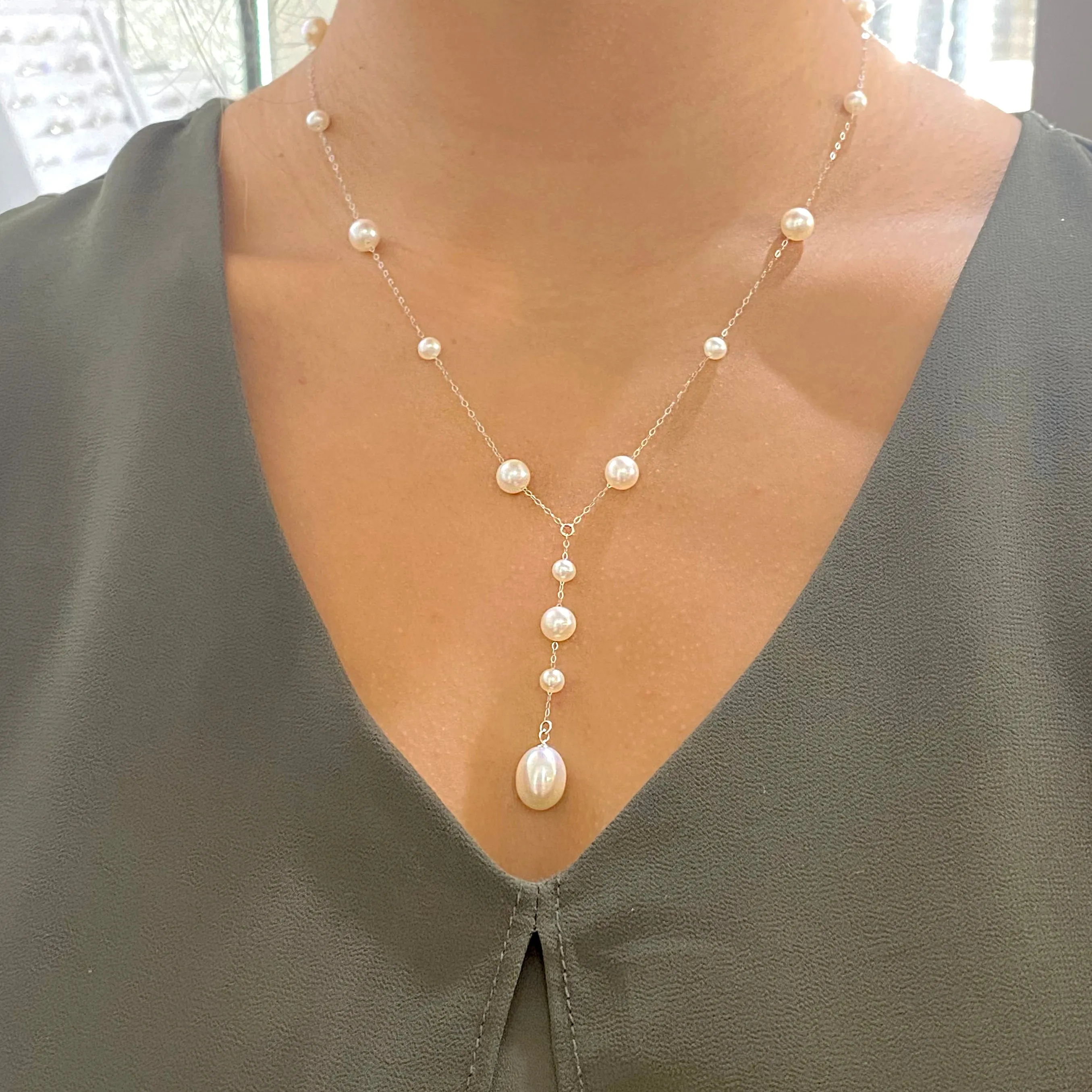 Pearl Drop Necklace