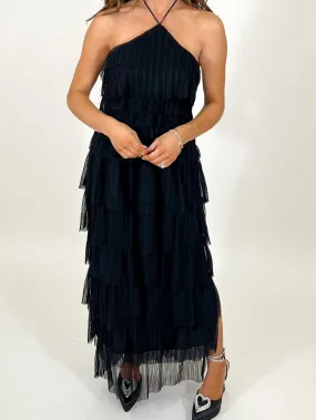 Speakeasy Pleated Maxi Dress | FINAL SALE